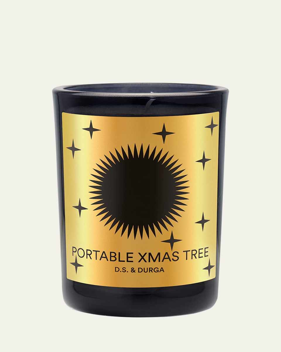 Portable Christmas 2024 Candle, 7 oz.